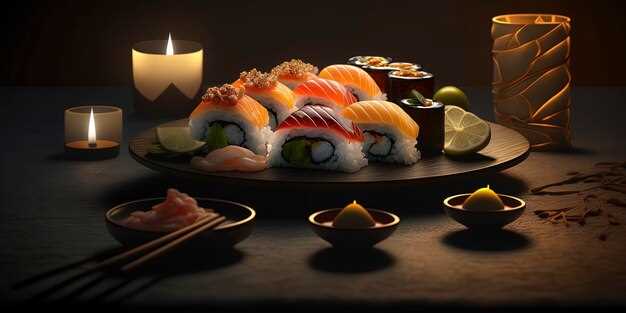 Влияние ингредиентов на разнообразие суши