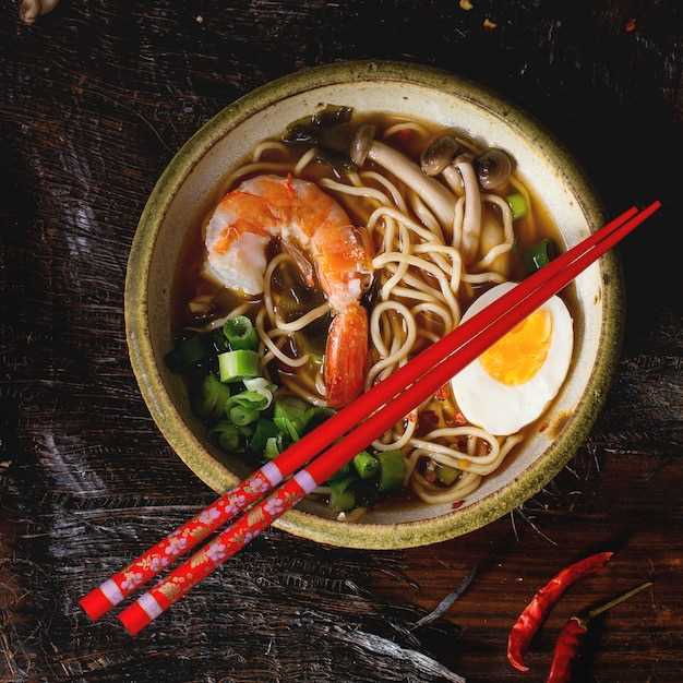 Рамен - вкусный и популярный японский суп, отражающий культуру Японии