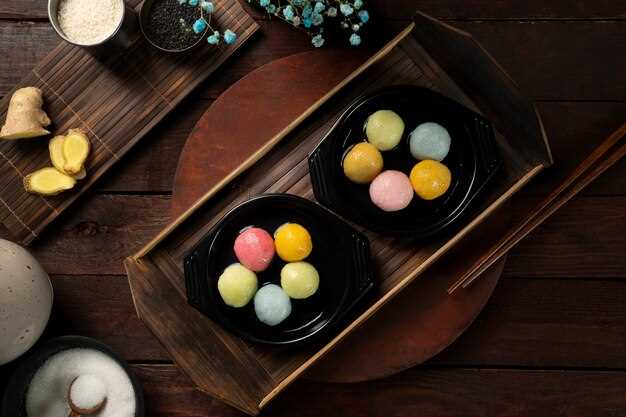 Разнообразие традиционных японских конфет