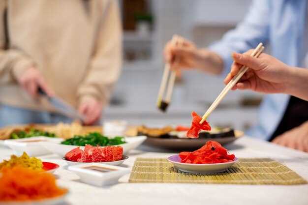 Применение маринадов и соусов в японских блюдах