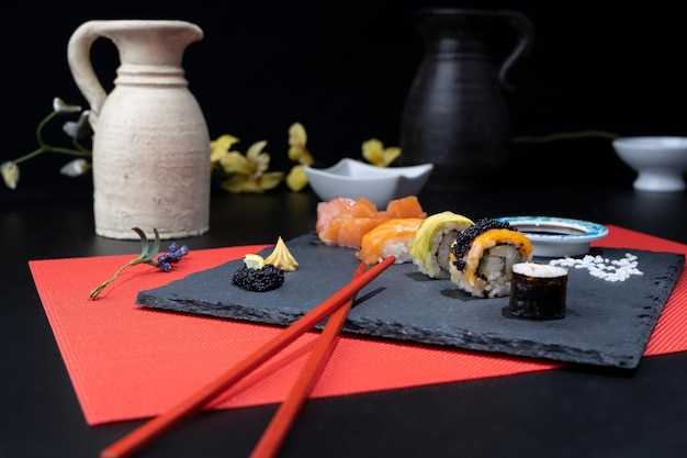 Значение цвета и украшений в японской сервировке стола
