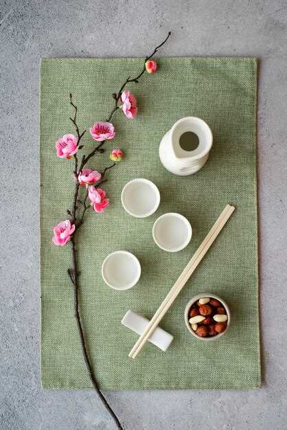 Традиционные японские элементы в сервировке стола